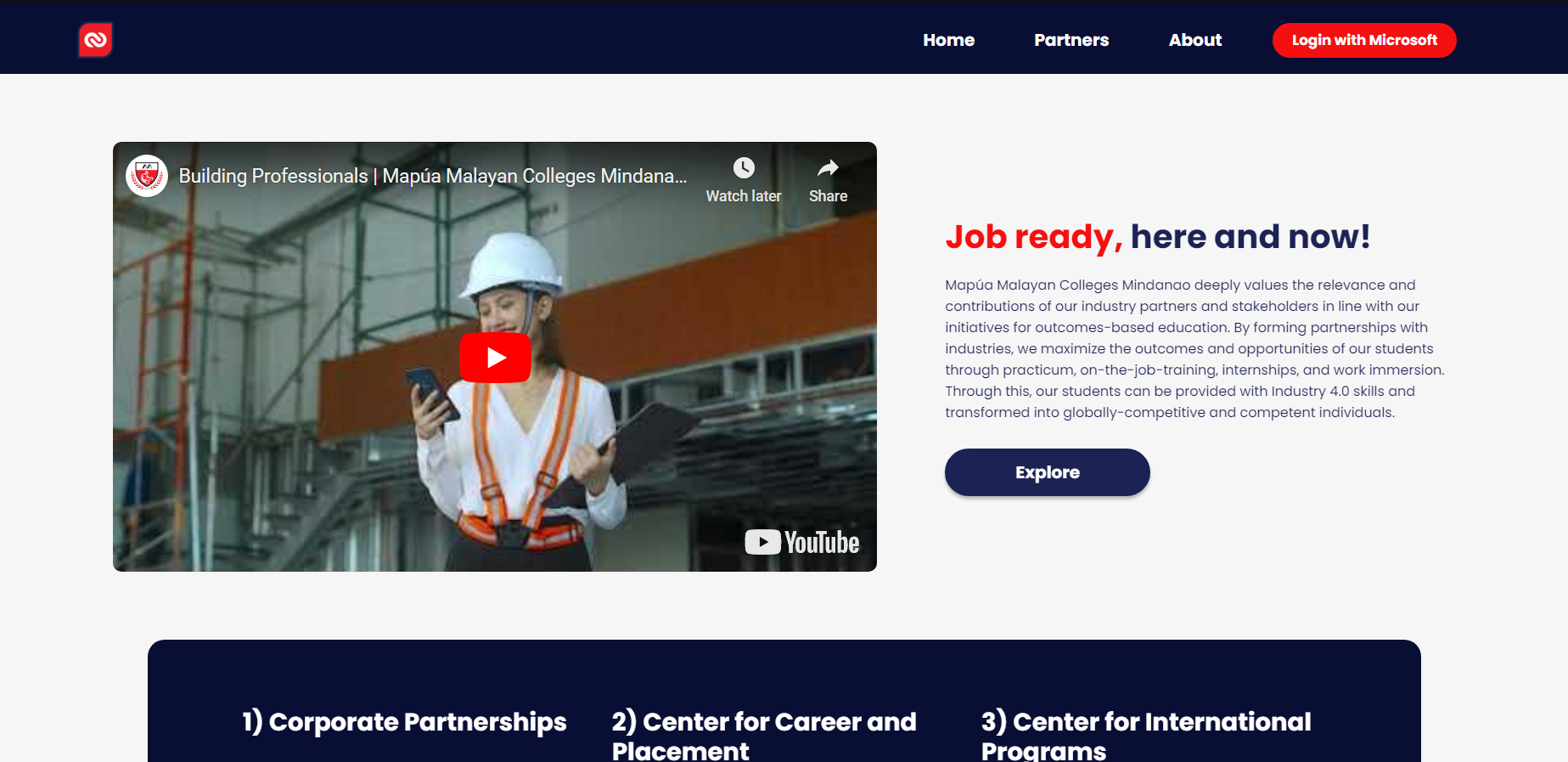 MMCM OCP Internship Website